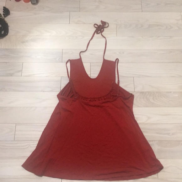 Rampage Heart Moon Star Beaded Halter Top - Picture 5 of 6